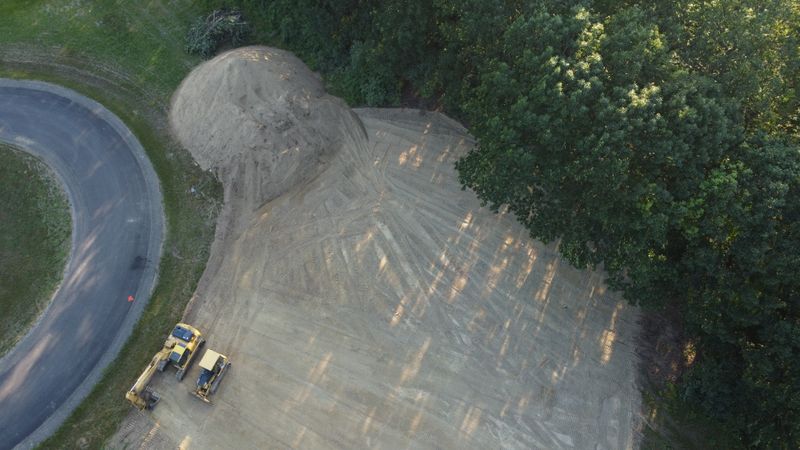 2025-07-24 clearing for a new foundation